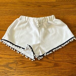 Les Tout Petits Girl’s White Shorts Size 7